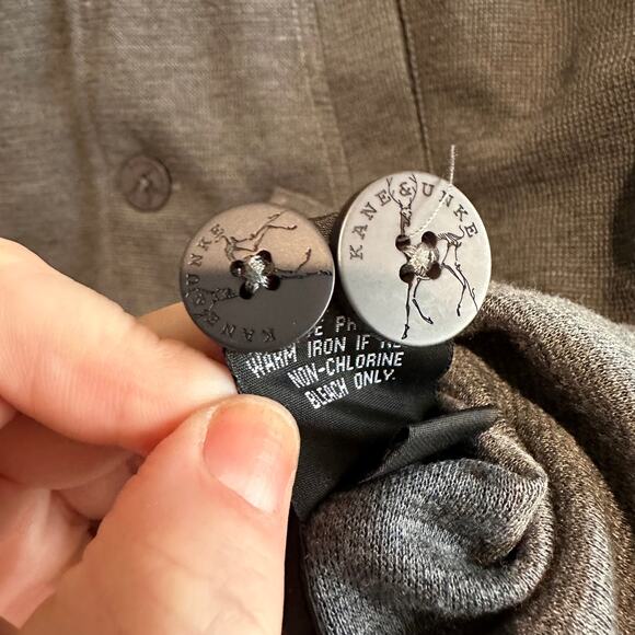 Kane & Unke Lightweight Field Jacket S Gray - Picture 4 of 9